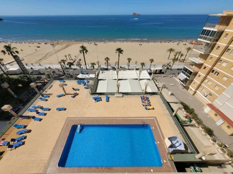 Piso 21 Unico A Pie De Playa En Esquina Apartment Benidorm Exterior photo
